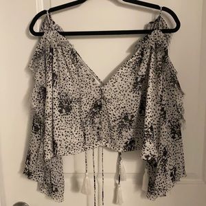 Off the shoulder blouse